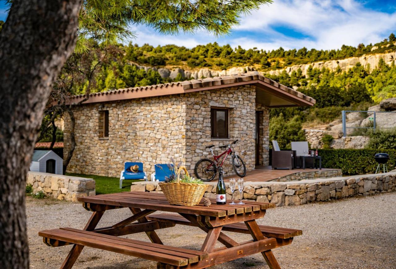 Vilanova de Prades Camping Bungalow Serra De Prades Resort מראה חיצוני תמונה
